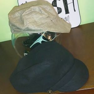2 Claire's Women's Hats Cadet & Paper Boy